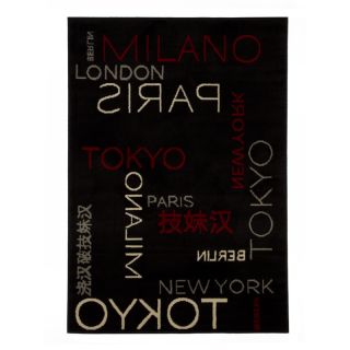 Tapis Massai Tokyo 160x230cm noir