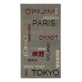 Tapis Massai Tokyo 110x60cm gris