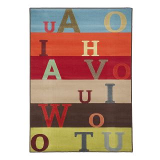 Tapis Massai Wording Band 160x230cm multi