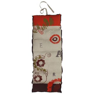 Matelas de plage coton rouge ambiance