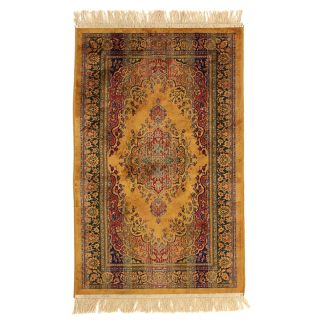Tapis Maya Rosaces 125x68cm marron