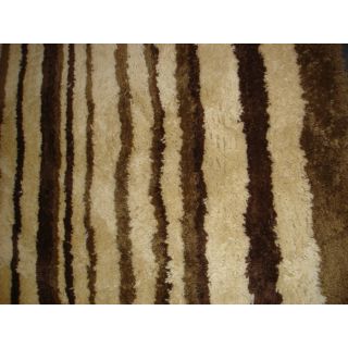 Tapis Cocoon Mikado marron beige
