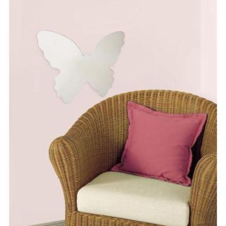 Sticker papillon miroir - photo ambiance