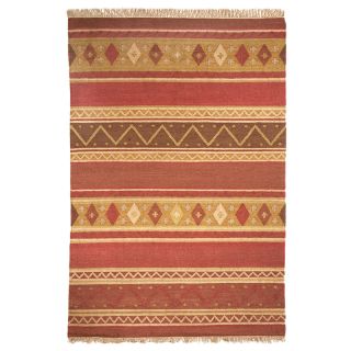 Tapis Mouki Kilim 140x200cm rouge