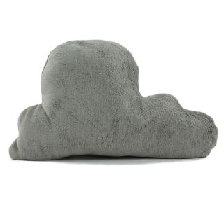 Coussin nuage gris 27x44cm
