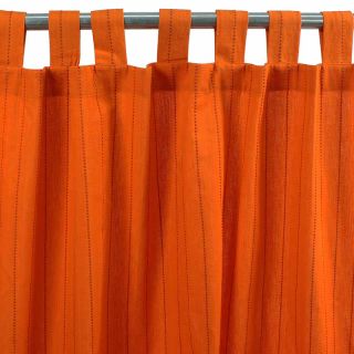 ONTARIO bi-colore rideau Coton à pattes (150x250cm) orange