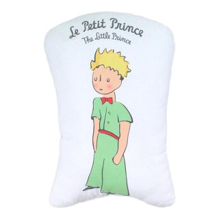 Coussin Le petit prince 40x25cm blanc