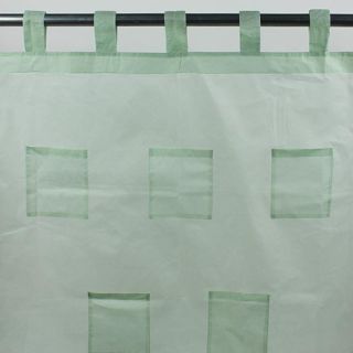POCKET voilage à pattes (110x250cm) vert d'eau