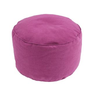 Pouf ALASKA Violet Coton (50x50x30)