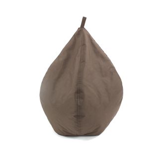 Pouf poire berlingo moka marron