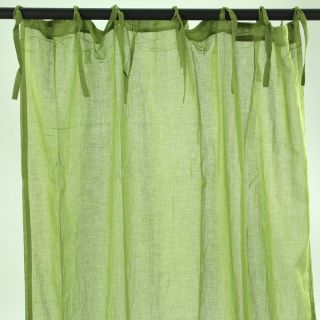 Rideau Romantica 110x250cm vert 100% coton