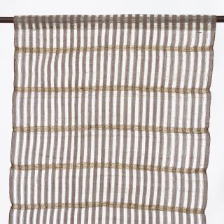 Rideau Rythmes 60x120cm taupe blanc