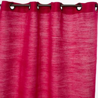 Rideau Tribu 150x250cm rouge jute coton