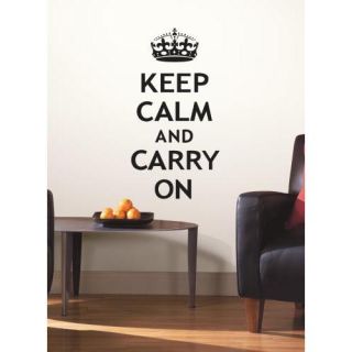 Stickers KEEP CALM AND CARRY ON  ambiance