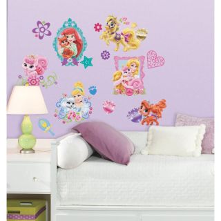 Stickers Disney Princesses royales et leurs animaux de compagnie