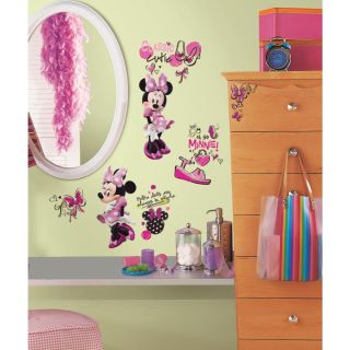 Photo ambiance chambre enfant stickers Disney Minnie