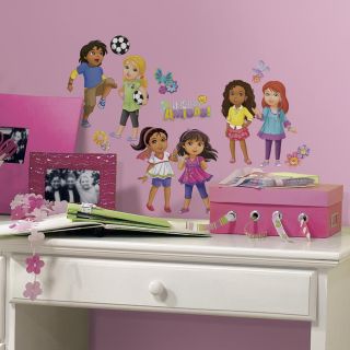 Photo ambiance chambre enfant stickers Dora et ses amis