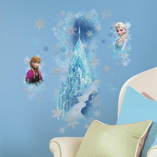 Stickers géant La reine des neiges ambiance
