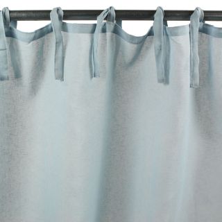 ROMANCE voilage polyester (110x250cm) bleu