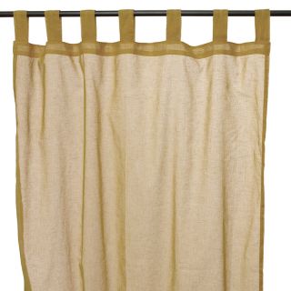 Voilage Romeo à pattes 110x250cm naturel coton