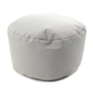 Pouf rond écru D40 x H20cm intérieur extérieur