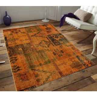 tapis antic line art safran