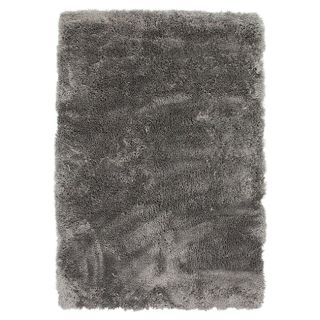 Tapis imitation fourrure taupe extra doux 60x90cm Sauvage