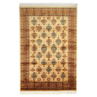 Tapis Shirvan 140x180cm marron clair
