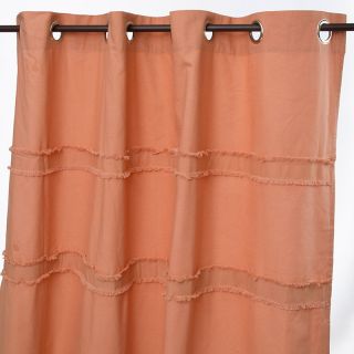 Rideau Signes 150x250cm coton terra