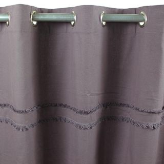 SIGNES rideau 100% coton (150x250cm) prune