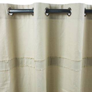 SIGNES rideau 100% coton (150x250 cm) ecru