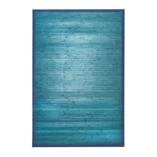 Tapis Solo Bambou 120x70cm bleu