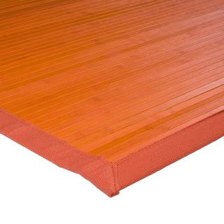 Tapis Solo Bambou orange