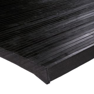 Tapis Solo Bambou noir