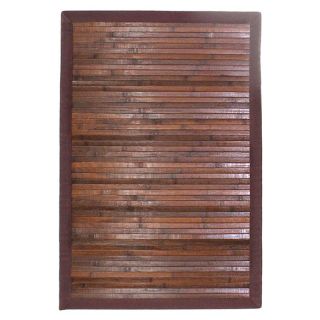Tapis Solo Bambou 110x70cm chocolat