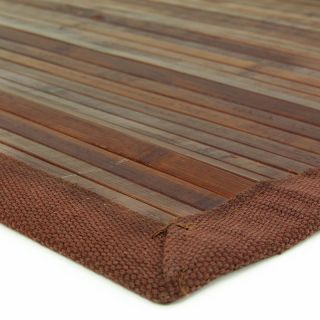 Grand tapis Solo Bambou chocolat
