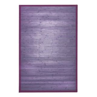 Tapis Solo Bambou violet 120x70cm