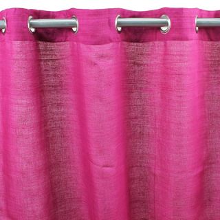 SOYANCE  Rideau Soie et Coton (130x250cm) fuchsia 
