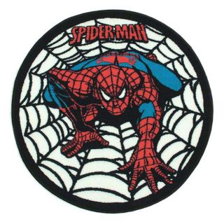 Tapis Marvel Spiderman rond 80x80cm