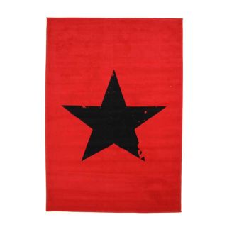 Tapis STAR PROPAGANDA (133x190cm) Rouge