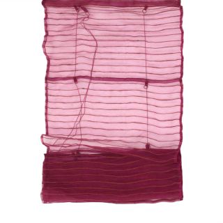 Store Shammy (60x170cm) Fuschia orange en soie