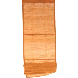 Store Tribu (60x200cm) Jaune en jute coton