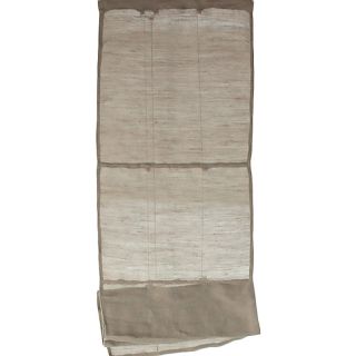 Store Tribu (60x200cm) Taupe en jute coton