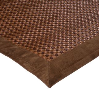 Tapis Straw marron cellulose