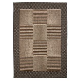 Tapis Suva 133x190cm noir marron
