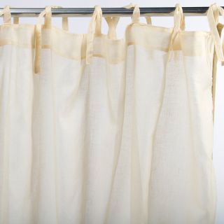 Rideau Sweet 100% coton 110x250cm beige clair