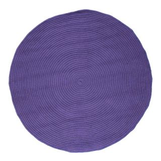 Tapis Tam Tam Diam. 70cm bleu corse