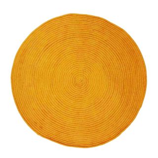 Tapis réversible Tam Tam 120x120cm or