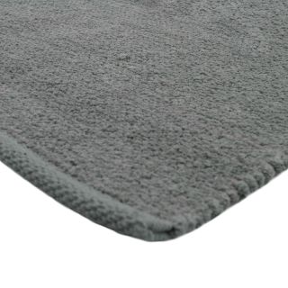 Tapis Chenille 55x85cm gris brume coton