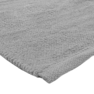 Tapis Chenille 55x85cm gris coton
